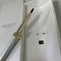 リップブラシ MIKIMOTO ミキモト 紅筆 ミキモト真珠 箱付き 未使用_画像4