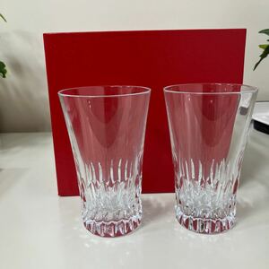 未使用保管品 Baccarat バカラ ヴィータ ペアグラス ハイボールグラス 