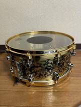 MAPEX BRASS スネア BR765DH Limited Edition 14×6.5 _画像2