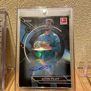 2023 KEVIN TRAPP 150 AUTO TOPPS FINEST BUNDESLIGA AUTOGRAPHS