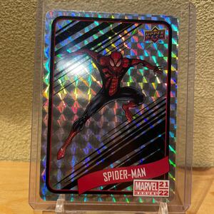 2021 Marvel Annual Upper Deck 22 Insert Backscatters Spider Man B13 Holo Cards スパイダーマン　トレカ
