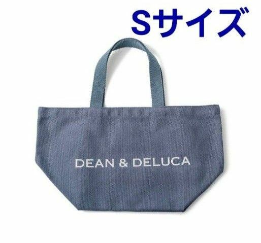 DEAN&DELUCA ディーン&デルーカ　チャリティートートバッグ　ブルーグレー　S　