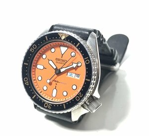 SEIKO セイコー 150m Diver ダイバー 7548-700C オレンジ 1981年 時計 腕時計 クォーツ メンズ