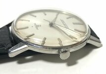 SEIKO セイコー SKYLINER スカイライナー J15006 21石 時計 ブラック レザー 腕時計 自動巻き メンズ_画像10