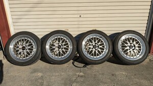 BBS LM 17インチ 8J+40 5H PCD114.3 4本 LMP074 