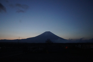 1円即決☆ 画像 日の出 富士山 ふもとっぱら撮影