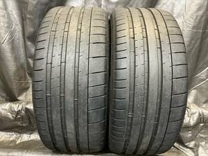 深溝 ミシュラン 235/35R20 Pilot Super Sport K1 2本セット 中古タイヤ 235/35-20 ケイマン ボクスター などに