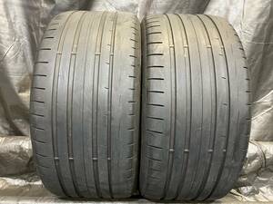 ダンロップ 275/35R19 SPORT MAXX RT2 2本セット 中古タイヤ 2018年製 275/35-19 ベンツ承認 CLS Eクラス GT など