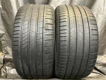 バリ溝 ピレリ 285/35R20 P ZERO 2本セット 中古タイヤ 2021年製 285/35-20 Sクラス M5 クアトロ など_画像1