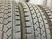 バリ溝 ダンロップ 195/80R15 107/105L BLIZZAK VL1 4本セット スタッドレス 195/80-15 ハイエース キャラバン_画像4