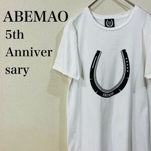 IK182 ABEMAO 阿部真央らいぶ2014 5th Anniver sary Tシャツ 半袖Tシャツ コットン ロゴプリント 送料無料