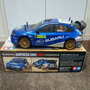 タミヤ 電動 RC 4WD ラリーカー ラジコン DF-03 Ra スバル インプレッサ WRC 2008