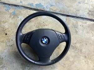 E90 PG20 BMW 320 3 Series レザー Steering エアバックCoverincluded スイッチ有