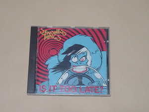 UK MELODIC PUNK：SENSELESS THINGS / IS IT TOO LATE?（SNUFF,MEGA CITY FOUR,LEATHERFACE)
