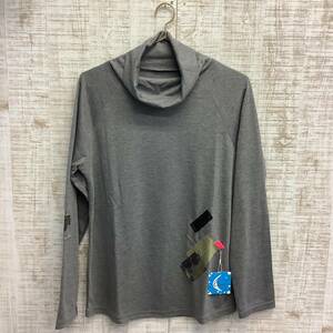 A476◇Kikki | キッキ　長袖ネックTシャツ　グレー　新品　サイズL