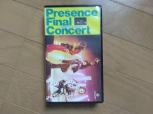 Presence Final Concert ～SHIBUYA KOKAIDO VHS