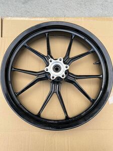 390 Duke wheel front and back set black KTM original used bike parts DUKE390 RS normal 17 -inch cast condition excellent bend less 