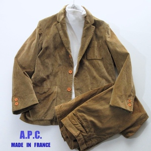 【A.P.C. アーペーセー / フランス】ロンハーマン取扱ブランド◎ モール スーツ!! （90~00年代前半）