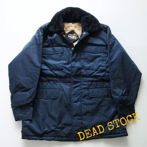 【Winter Coat】激レア 当時物 デッドストック ドカジャン カストロコート 紺 LLサイズ (XL)!! （特攻 旧車會 暴走族 ヤンキースタイル）