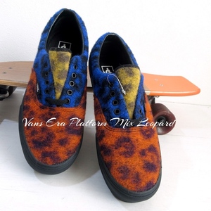 【Vans Era Platform Mix Leopard】レア品 バンズ エラ プラットフォーム ミックス レオパード US10!!