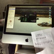 Apple A1224モデルPCモニター型パソコン中古品一般通電まで済みです。写真掲載をご確認下さい_画像1