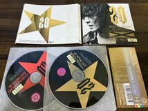 20th Anniversary ALL SINGLES COMPLETE BEST JUST MOVIN'ON　ALL THE-S-HIT　 氷室京介　CD　2枚組　アルバム 　即決　送料200円　1117_画像1