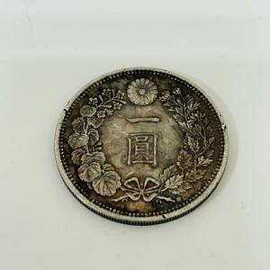 【SPM-1248】1円～！一圓銀貨 明治16年 1円 レア コイン 貨幣 小銭 状態写真参照 重量約26.8g 直径約38.5mm 