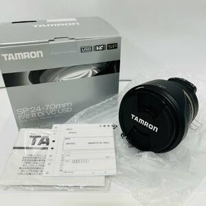 【SPM-1372】1円～！TAMRON レンズ SP 24-70mm F/2.8 Di VC USD A007N 82mm Nikon 状態写真参照 タムロン ニコン