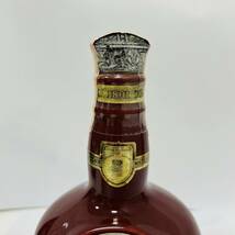 【SPM-1434】1円～！未開栓 ROYAL SALUTE 21年 赤ボトル 700ml 40% 総重量約12888g ロイヤルサルート 状態写真参照 お酒 箱付き _画像5