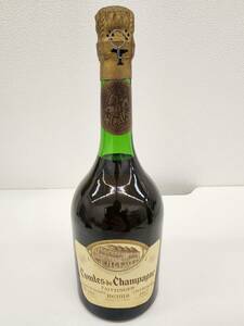 【HPF-2512】1円スタート未開栓 Comtes de Champagne TAITTINGER 750ml 度数不明 1973年 テタンジェ ブランドブラン 箱なし 保管品