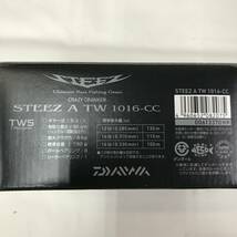 tu610 送料無料！キズ有り DAIWA ダイワ　スティーズ A TW 1016-CC クレイジークランカー　STEEZ A　右ハンドル_画像9