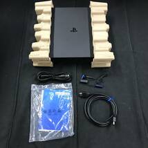 gu786 送料無料！コントローラー無し動作品 SONY PlayStation4 PS4 CUH-2200A B01 本体 500GB ブラック_画像2