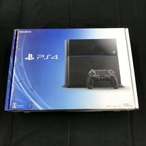 gu736 送料無料！コントローラー無し動作品 SONY PlayStation4 PS4 CUH-1000A B01 500GB 本体 ブラック_画像1