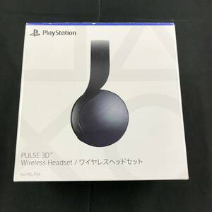 gu824 送料無料！動作品 SONY PlayStation PULSE 3D ワイヤレスヘッドセット ブラック CFI-ZWH1J PS5 PS4