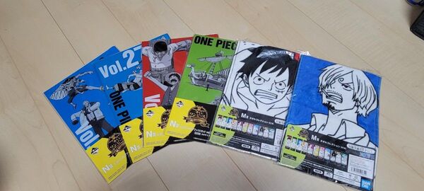 ONE PIECE 一番くじ タオル&クリアファイル