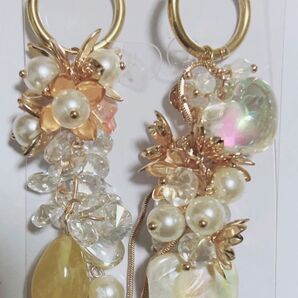BRAVE EXVIUS ジャラジャラピアス ゴージャスピアス フープピアス ロングピアス