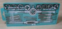 『TAP and　DIE SET　M3x0.5～Ｍ12ｘ1.75』　ほとんど未使用（Ｍ３のみ2度使用）_画像2