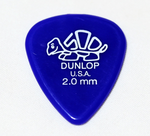 Jim Dunlop DELRIN 500シリーズ 41R 2.0mm ジムダンロップ ピック 5枚セット