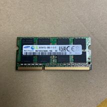 D24 SAMSUNG ノートPCメモリー　8GB 2R×8 PC3L-12800S_画像1