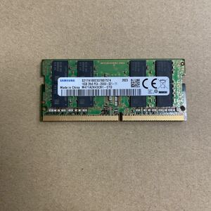 E17 SAMSUNG ノートPCメモリー　16GB 2R×8 PC4-2666V