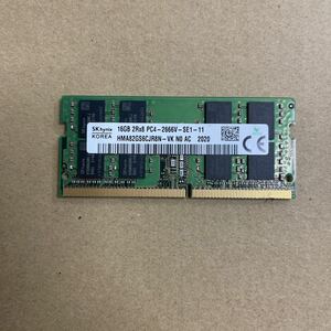 E18 SK hynix ノートPCメモリー　16GB 2R×8 PC4-2666V