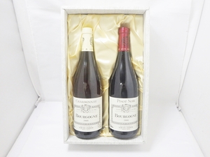 B23-2606【2本セット】ルイジャド LOUIS JADOT ブルゴーニュ ワイン 750ml 13%/13.5% ピノ・ノワール/シャルドネ フランス 箱入り 未開栓