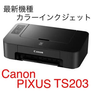 Canon カラーインクジェットプリンタ PIXUS TS203