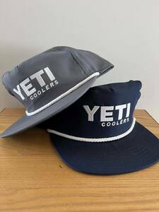 送料込 新品 廃盤 2016 激レア YETI イエティ クーラー ロープハット キャップ 帽子 トラッカーハット 2色セット