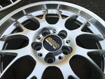 美品 現行品 鍛造 BBS RS-GT DS-SLD ダイヤモンドシルバー 18インチ 8J+40 RS929A PCD114.3 5穴 4本_画像8