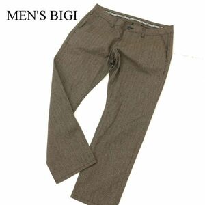 MEN'S BIGI メンズビギ 通年 ストレッチ★ スラックス パンツ Sz.LL　メンズ 日本製 大きいサイズ　C3B04174_A#R