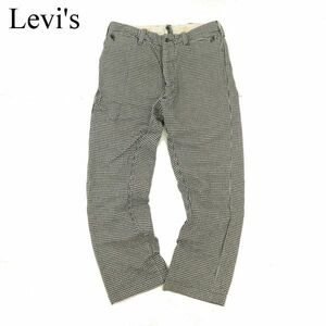 LVC Levi's リーバイス 74877-0000 Vintage Clothing 千鳥格子柄★ 切替 ストレッチ ライダース パンツ Sz.31　メンズ　C3B04414_B#Q