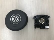 VW The Beetle ザ・ビートル 運転席エアバッグ&スパイラルケーブル CBZ CZD CPL ホーンパッド フォルクスワーゲン_画像1