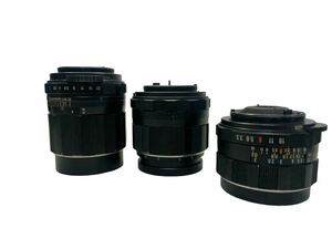 PENTAX レンズ 現状品 まとめ 3点 Super-Multi-Coated MACRO-TAKUMAR 50mm F4 ／ TAKUMAR 28mm F3.5 ／ Super-Takumar 105mm F2.8 