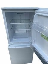 SHARP シャープ ノンフロン冷凍冷蔵庫 SJ-D15G-W 2ドア冷蔵庫 つけかえどっちもドア LED照明 全定格内容積：152L 2021年製_画像5